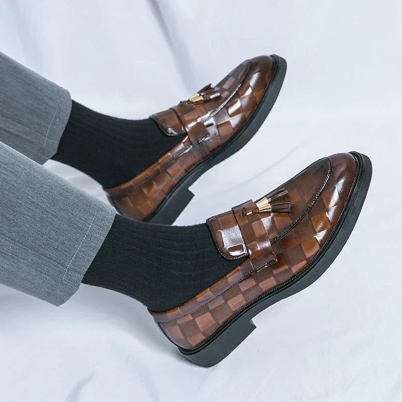 Kron | Læderloafers