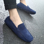 Casual loafers i ruskind