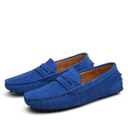 Casual loafers i ruskind
