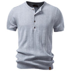 Kron | Geribde Henley-polo