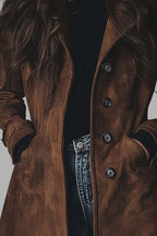 Teresa™ | Ruskinds Trenchcoat i Vintage-stil