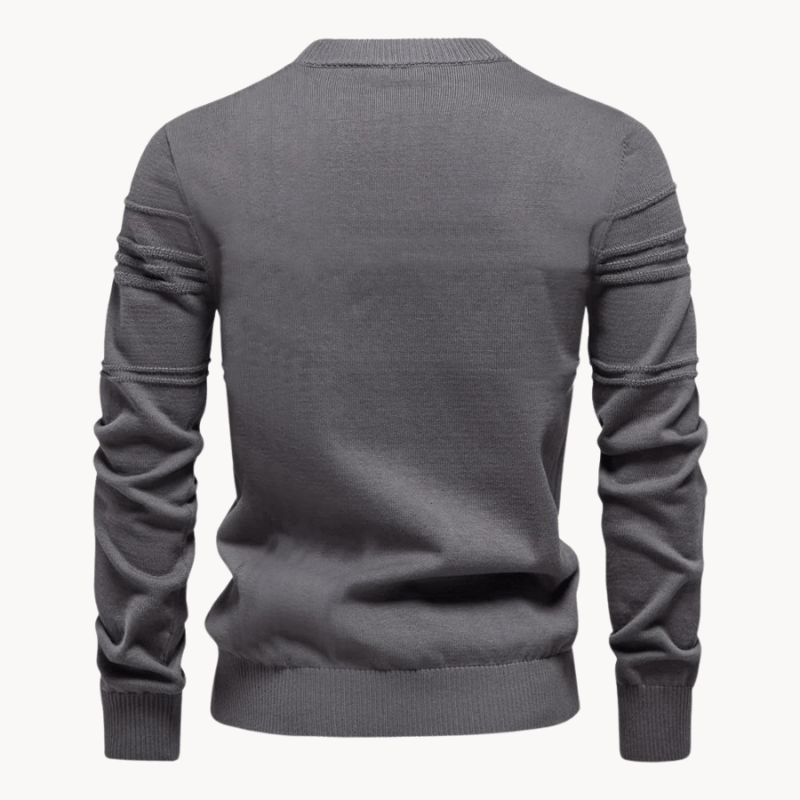 De Lorenz | Premium herrebluse med ternet mønster