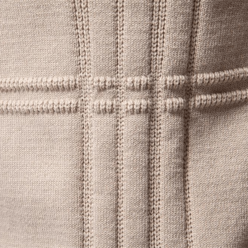 De Lorenz | Premium herrebluse med ternet mønster