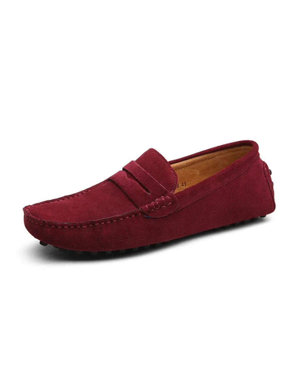 Casual loafers i ruskind
