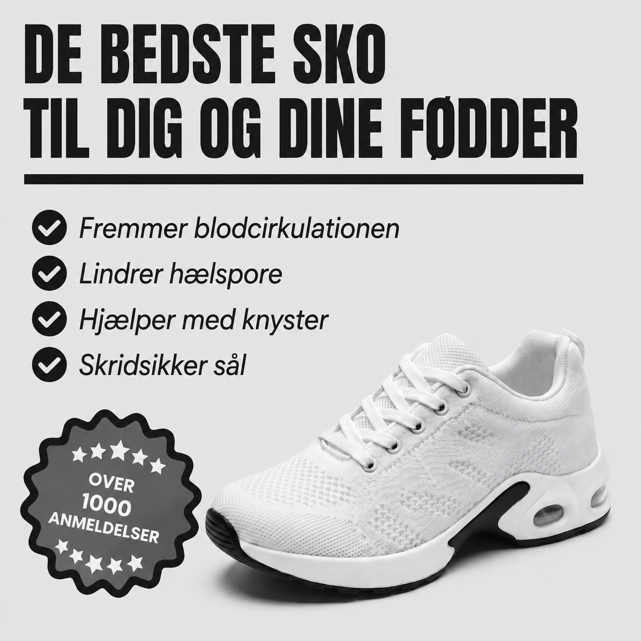 Alma - Ergonomiske Komfortsko
