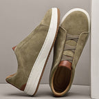 Sebastien | Elegant sneaker i ruskind