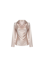 Charlotte™ | Satintop med V-hals