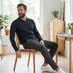 Kron | Luksuriøs strikket polo