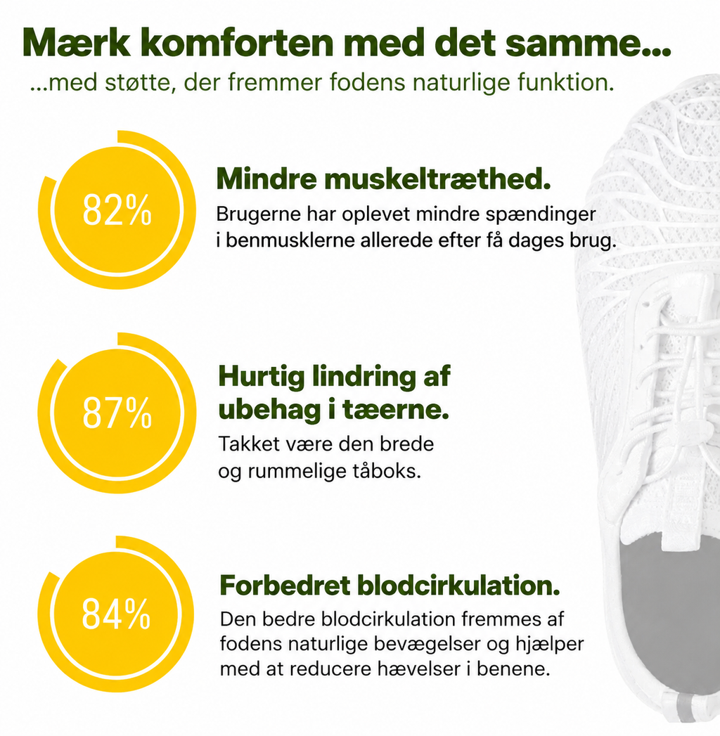 Alma - Ergonomiske Komfortsko