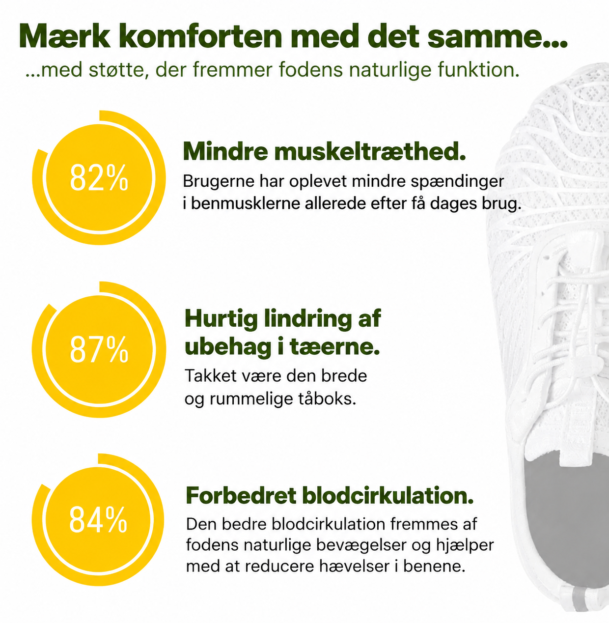 Alma - Ergonomiske Komfortsko