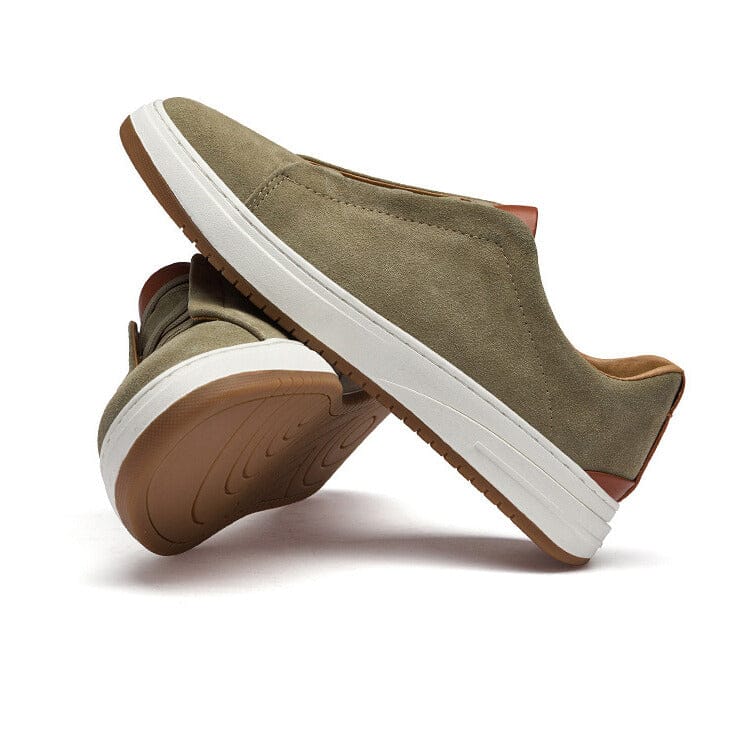 Sebastien | Elegant sneaker i ruskind