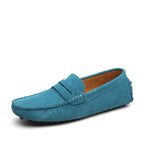 Casual loafers i ruskind