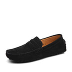 Casual loafers i ruskind