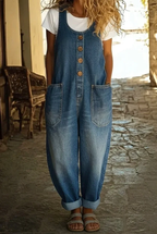 Lenna – Vintage denim jumpsuit