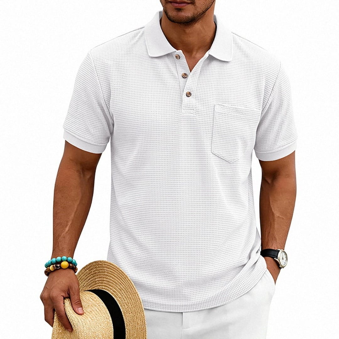 Ruben | Luksuriøs strikket polo