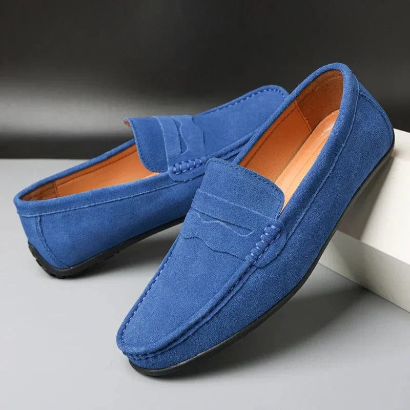 Lorenzo loafers i ruskind