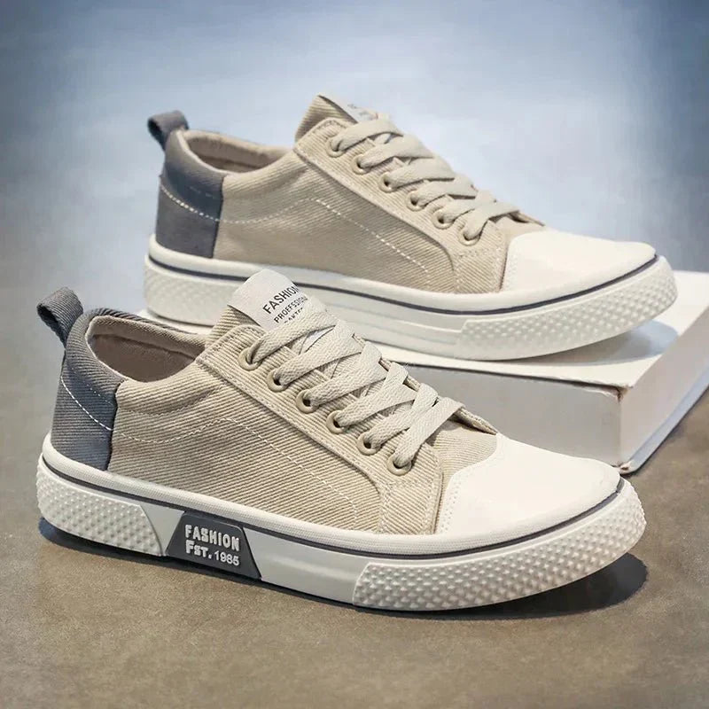 Kian | Retro-sneakers i canvas