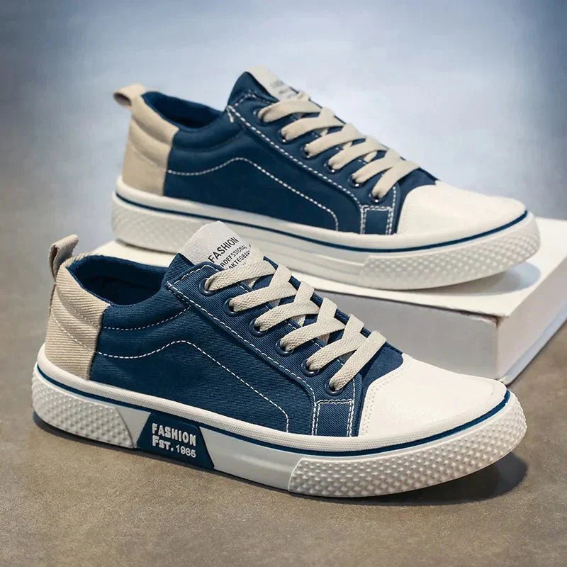 Kian | Retro-sneakers i canvas