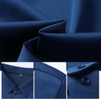 Mitchel | Krølfri stretchskjorte til herrer