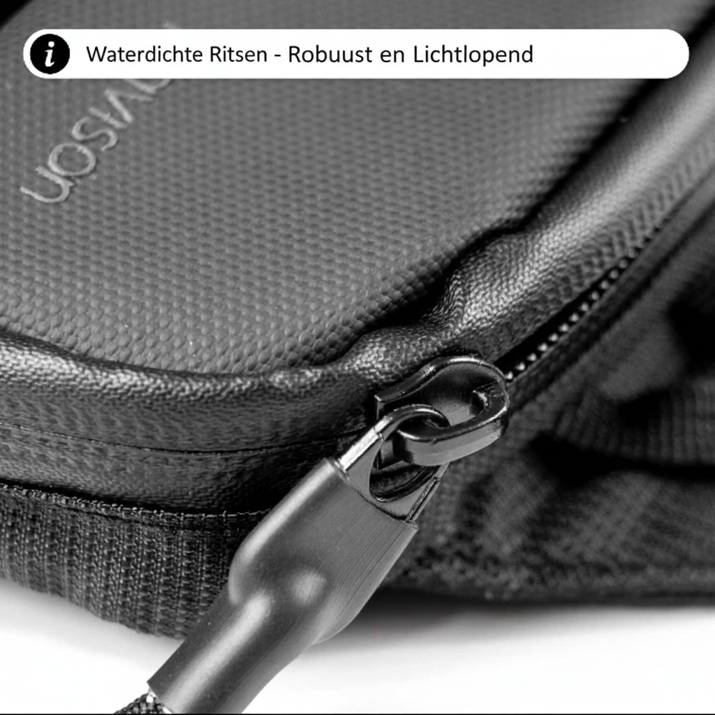 Premium crossbody-taske – vandafvisende og tyverisikret