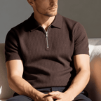 De Matteo Swiss Knit Polo