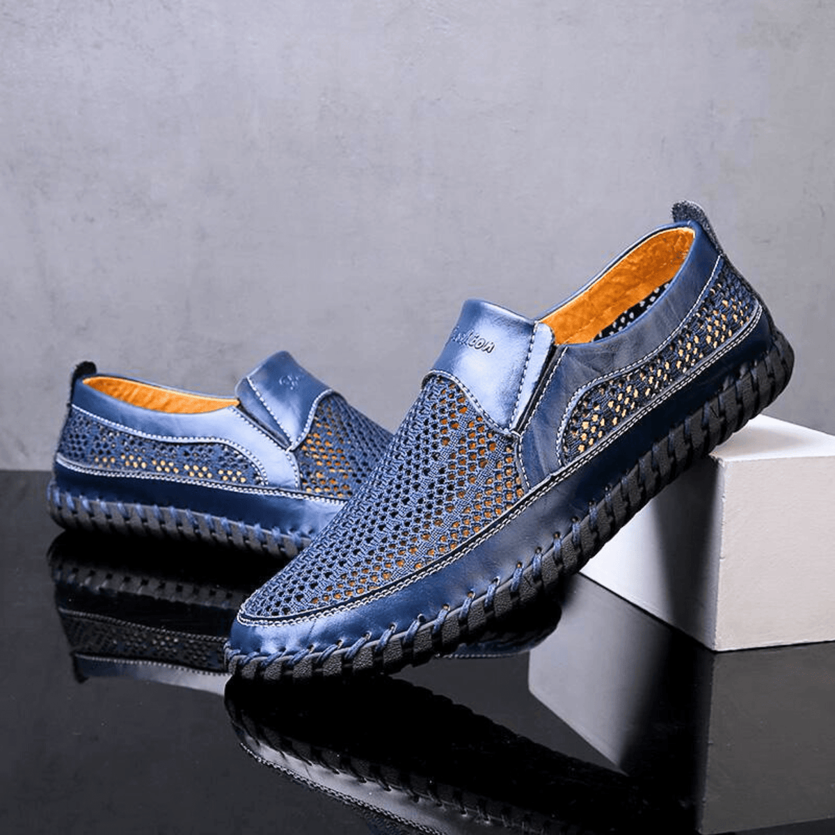 Kron | Italienske slip-on-sko