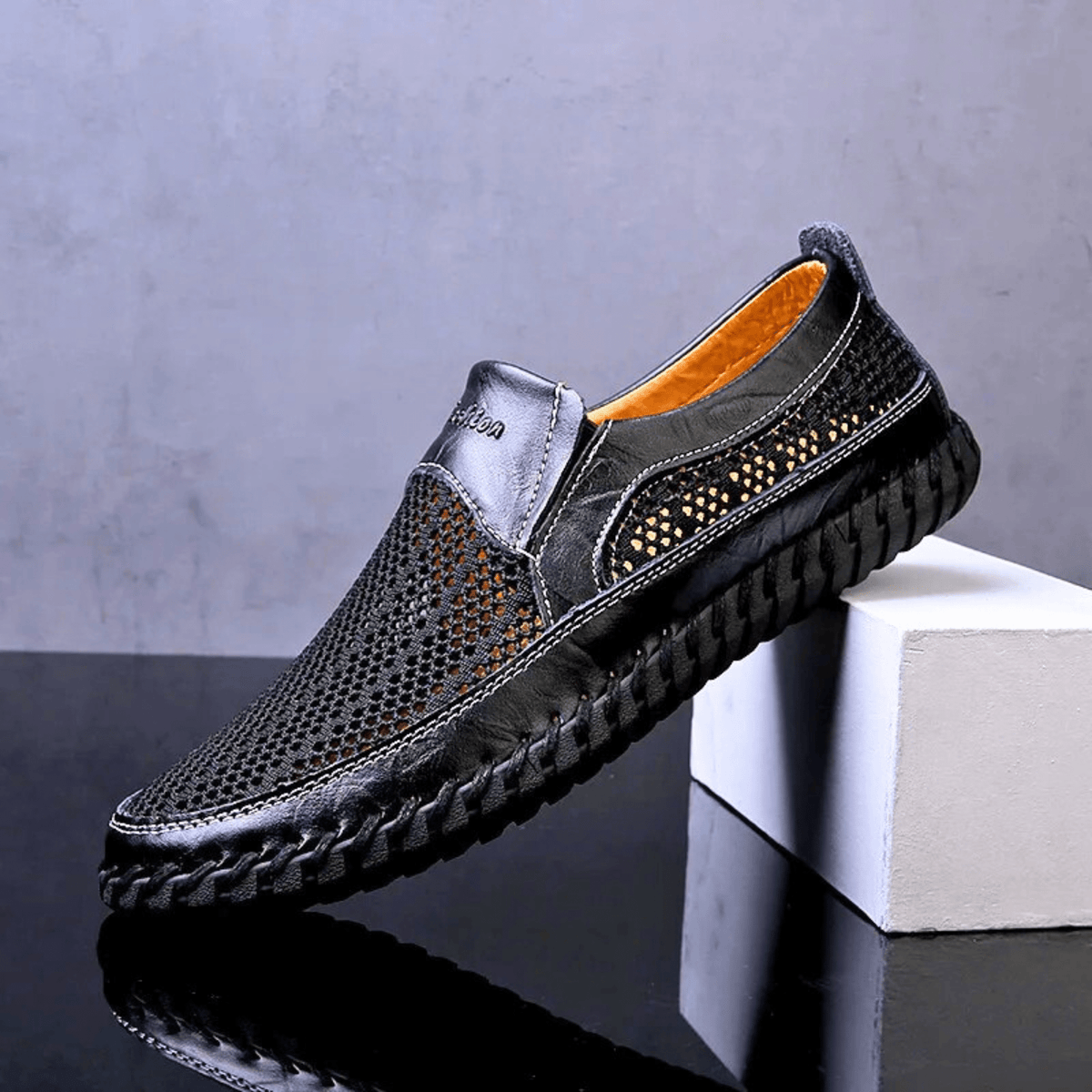 Kron | Italienske slip-on-sko